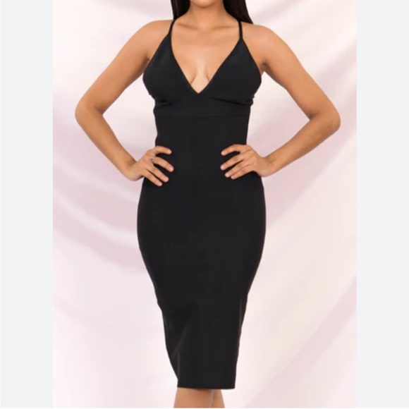 meilun bodycon dress | Dresses | Nwt Meilun Black color:Salmon Cheap Lace Wedding Dress KissProm Spaghetti Strap A-Line